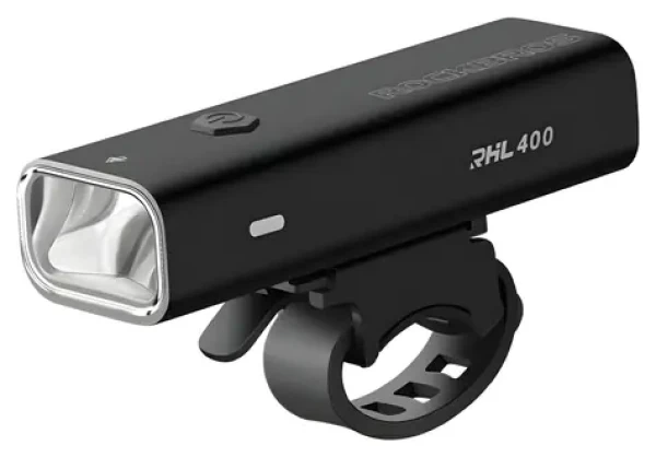 Rockbros RHL400 černá / Přední světlo na kolo / 400 lm / USB-C nabíjení