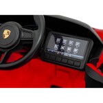 Mamido Elektrické autíčko Porsche Spyder RS 718 červené