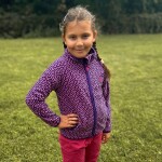 Dívčí mikina propínací fleezová, Pidilidi, PD1116-01, holka - 152 | 12let