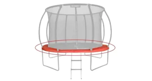 Marimex Premium kryt pružin na trampolínu 457cm oranžová