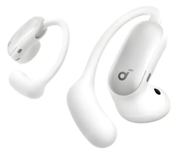 Anker Soundcore AeroFit 2 Pro bílá / Bezdrátová sluchátka / ANC / open-ear / BT 6.1 / IP55 / Hi-Res (A3875G21)