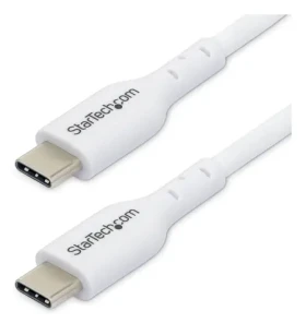 StarTech USB-C na USB-C bílá / Nabíjecí kabel / 60W Power Delivery / 2 m (USB2CC2MNCWHE)