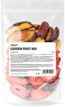 Vilgain Mix lyofilizovaného zahradního ovoce 45 g