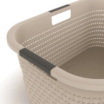 Koš na čisté prádlo COUNTRY cappuccino, 40 l