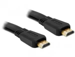 DeLock HDMI 1.4 kabel A/A samec/samec, plochý, délka 2 metry (82670)