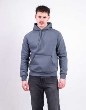 Carhartt WIP Hooded Chase Sweat Cozy Blue/Gold L