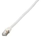 EFB RJ45 prodlužovací kabel Cat.6A bílá / Prodlužovací kabel / S/FTP / 1 m / LSZH (K5546WS.1)