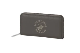 Dámská peněženka Beverly Hills Polo Club zip BH-4265-23 antracitová