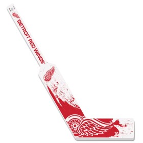 Mustang Brankářská minihokejka Detroit Red Wings NHL Splatter
