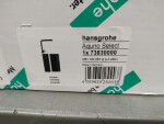 HANSGROHE - M81 Dřezová baterie Aquno Select s výsuvnou koncovkou a plochým sprchovým proudem, sBox, chrom 73830000