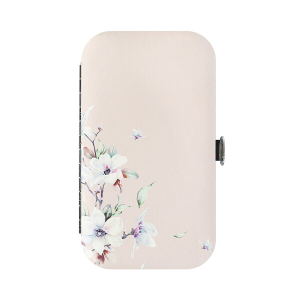 Manikúra - Růžová květina - Albi