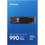 SAMSUNG 990 EVO Plus 2TB / SSD / M.2 NVMe PCI-E 4.0 / TLC / R:7250 MBps / W:6300 MBps / IOPS: 1000K1350K / 5y (MZ-V9S2T0BW)