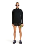 ICEBREAKER Wmns 150 MerinoFine Ace LS Hoodie, Black velikost: S