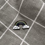 Pinarna.cz Duha vycházející z mráčku s různými obličeji