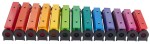 Boomwhackers Chroma-Notes Resonator Bells Complete Set