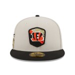 New Era Pánská kšiltovka Cincinnati Bengals NFL 2023 Salute to Service 59FIFTY Fitted Velikost: 7