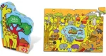 Vilac Dřevěné puzzle Savana