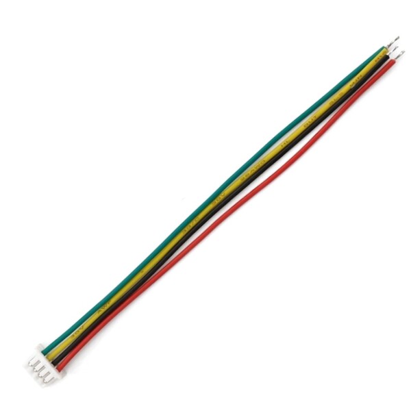 JST MH 1,25mm (JST-Micro) 4-Pin vodič samice