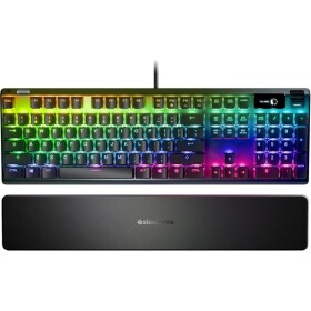 SteelSeries Apex Pro černá / Herní klávesnice / Mechanická / OmiPoint / RGB podsvícení / US layout (64626)