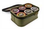 Mikbaits Pouzdro na nástrahy Bait Box + 6 kelímků,Mikbaits Pouzdro na nástrahy Bait Box + 6 kelímků