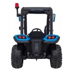 Mamido Dětský elektrický traktor BLAST s přívěsem 2x200W modrý