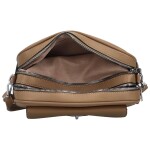 Módní dámská koženková crossbody kabelka Surafel, khaki