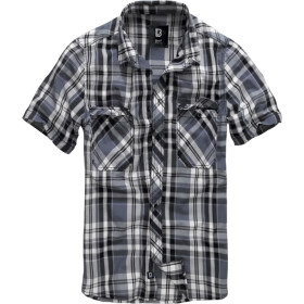 Brandit Košile Roadstar Shirt 1/2 černá | antracitová XL