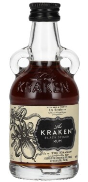 The Kraken Black Spiced Rum 40% 0,05 l (holá lahev)