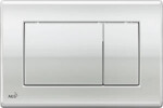 Alcadrain Ovládací tlačítko pro předstěnové instalační systémy, chrom-lesk M271 M271