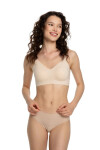 Dámské kalhotky Mousse classic beige - JULIMEX béžová XL/XXL