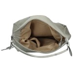 Módní dámská koženková kabelka na rameno Myra, šedá