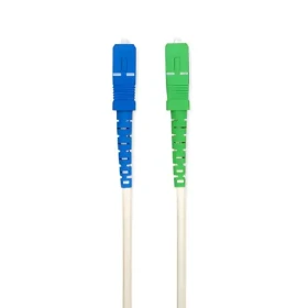 Nedis optický patch kabel SC/APC-SC/UPC bílá / Optický kabel / SMF / 100 Gbps / 2 m (CCGB89610WT20)