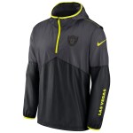 Nike Pánská bunda Las Vegas Raiders NFL VOLT Half-Zip Velikost: M