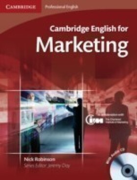 Cambridge English for Marketing Students Book with Audio CD - Kolektiv autorů