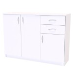 Nábytek Mikulík Komoda program sektor č.16 - hl. 34,5 cm ROZMĚR: (š x h x v): 110 x 34,5 x 80 cm