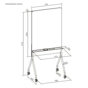 ER-305 / Bílá tabule / 130x88 cm (ER-305)