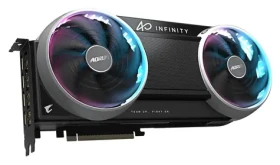 GIGABYTE AORUS GeForce RTX 5080 INFINITY 16G / Grafická karta / 2805 MHz / 16 GB GDDR7 / 256-bit / 1x HDMI + 3x DP (GV-N5080AORUS IF-16GD)