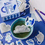TEA HERITAGE Oh My Goz × Tea Heritage – sada 10 čajových sáčků, modrá barva