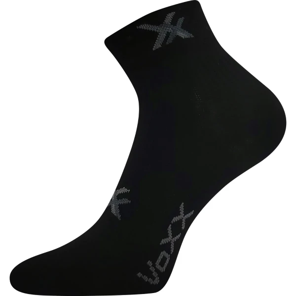 VOXX Ponožky bavlněné sportovní QUENDA černé (3 páry) 35-38 118550