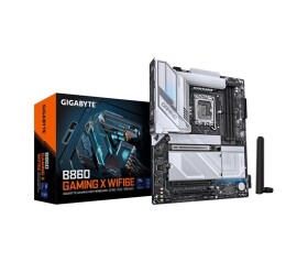 GIGABYTE MB Sc LGA1851 B860 GAMING X WIFI6E, Intel B860, 4xDDR5, 1xUSB4, 1xDP, 1xHDMI, WiFi, ATX EDF_1706064