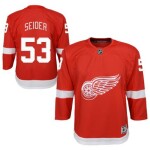 Outerstuff Dětský dres Moritz Seider Detroit Red Wings NHL Premier Home Velikost: L/XL