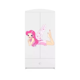 Skříň Babydreams bílá - Víla 1