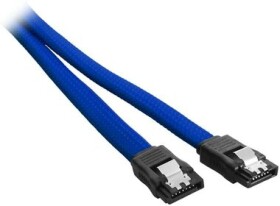 CableMod ModMesh SATA 3 kabel 30cm modrá (CM-CAB-SATA-N30KB-R)