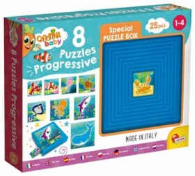 Liscianigioch Carotina Baby 8 Puzzle - Moře