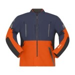 Moto bunda Richa Orion Gtx tmavě modro/oranžová - Xxl