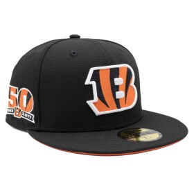 New Era Pánská kšiltovka Cincinnati Bengals NFL "B" 50th Anniversary 59FIFTY Fitted Velikost: 7 1/4