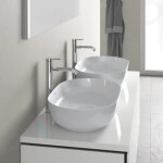 DURAVIT - Luv Umyvadlo na desku, 600x400 mm, bez přepadu, bílá 0379600000