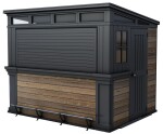 KETER DECO BAR DUO domek - Walnut