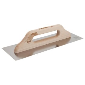 Hladítko nerez hladké, 130 x 480 mm, WOOD LINE