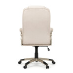 Kancelářské křeslo, houpací mechanismus, béžová látka, KA-C713 CRM2